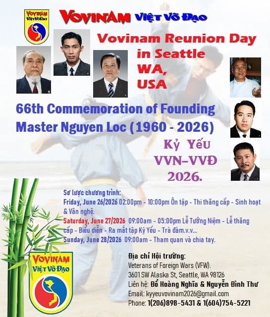 66th Commemoration of Founding Master Nguyễn Lộc — Seattle, WA